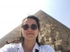 Here I am at the pyramids