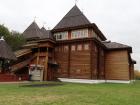 An old castle in the center of a park that I visited with my Russian buddy