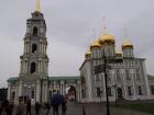 The outside of the church in Tula has roofs plated in actual gold!