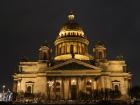 A view of a church in downtown in Saint Petersburg