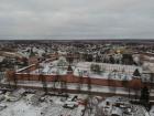 Suzdal fortress right after a heavy snow (another drone shot)