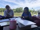 Lunch with Teacher Anne and Teacher Emily