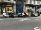 Some mopeds can be rented while others can be bought