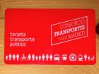 To get around Madrid, you need a transport card like this one