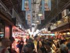 Look at how many people were inside the market!