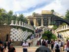 Architecture inside Park Güell