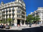 Older buildings in Madrid