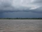 View of the river from a boat