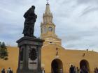 The clock tower is one of the main meeting points in this city