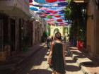 A beautiful (and shady) street near the town center