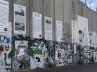 The wall in Bethlehem that separates the West Bank and the rest of Israel