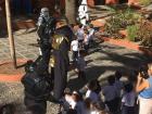 The students at my school were very excited to be visited by Star Wars characters