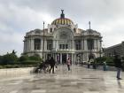 El Palacio de Bellas Artes where we saw the Ballet Folkloriko. 