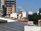 You can see the volcano from the roof of our house!