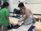 We learned how to perform CPR!