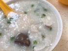 This is what my bowl of Cantonese congee looked like