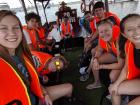 Taking a boat trip allowed us to see some really cool outcroppings and caves in the bay area