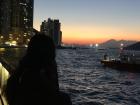 The sunsets are beautiful from most parts of Hong Kong