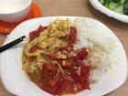 Stir-fried eggs and tomato with rice is one of my favorite traditional dishes in China. 