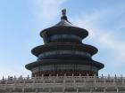 The Temple of Heaven is a popular tourist destination. There will be many people visiting during Golden Week. 