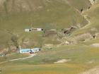 Tibetans live in very close proximity to snow leopards. Here is the view from one of our sampling sites where we know snow leopard are present. Homes are very close! 