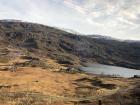 This was the view from my train just after we stopped in Myrdal