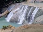 One of Moramo Falls' many pools