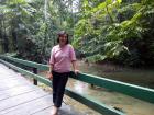 Me in a batik shirt