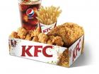 A typical meal from KFC (photo from KFC website)
