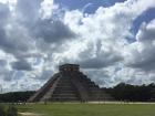 Chichén Itzá, one of the seven wonders of the world, is a collection of ruins that was once a great Mayan city over 1,500 years ago-- its biggest pyramid, El Castillo, stands at 98 feet tall
