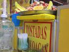 Tortas are similar to tacos but come served on a flat, fried tortilla and are a common mid-day shopping snack at the market