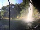 Saying yes can lead you to the waters of the Misol Há waterfall (cascada) in Palenque, Chiapas