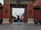 How happy I was at the Temple of Heaven
