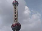 Notable landmark of Shanghai because of its size and shape