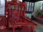One example of a traditional Chinese sedan chair