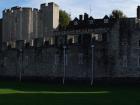 Castle wall inside Tower of London