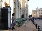 Guard inside Tower of London