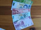 Look at these colorful bills of the money we use in Malawi, the kwacha!