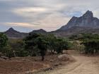 Much of Malawi is farmland with lots of dirt roads
