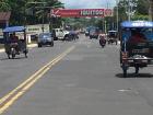 Motortaxis at the entrance of Iquitos 