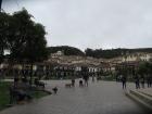 This is a park in Cusco, which is similar to the ones that Lima also has 
