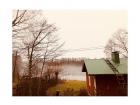 A misty morning on a farm hillside is classic Finland; besides farms, Finland is made up of mostly marsh, forest and lakes