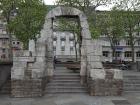 A crumbling gate is one of the many traces left by the Roman Empire in Cologne