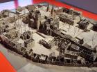 Another model depicting Trier as it was at the end of the Second World War, severely damaged