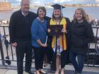 My sister graduated from the University of Minnesota, Duluth in May