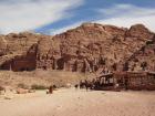 Petra is a desert city in the southwest of Jordan