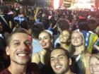 Some of my exchange student friends sent me this photo of them enjoying the live music and dancing