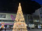 Christmas trees are everywhere in Andorra, like this one here