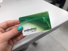 My metrolinea card!