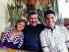 Yuli's parents and her brother, Jose